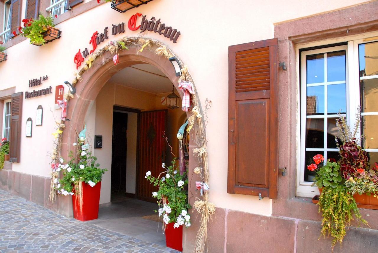 Au Fief Du Chateau Orschwiller Esterno foto