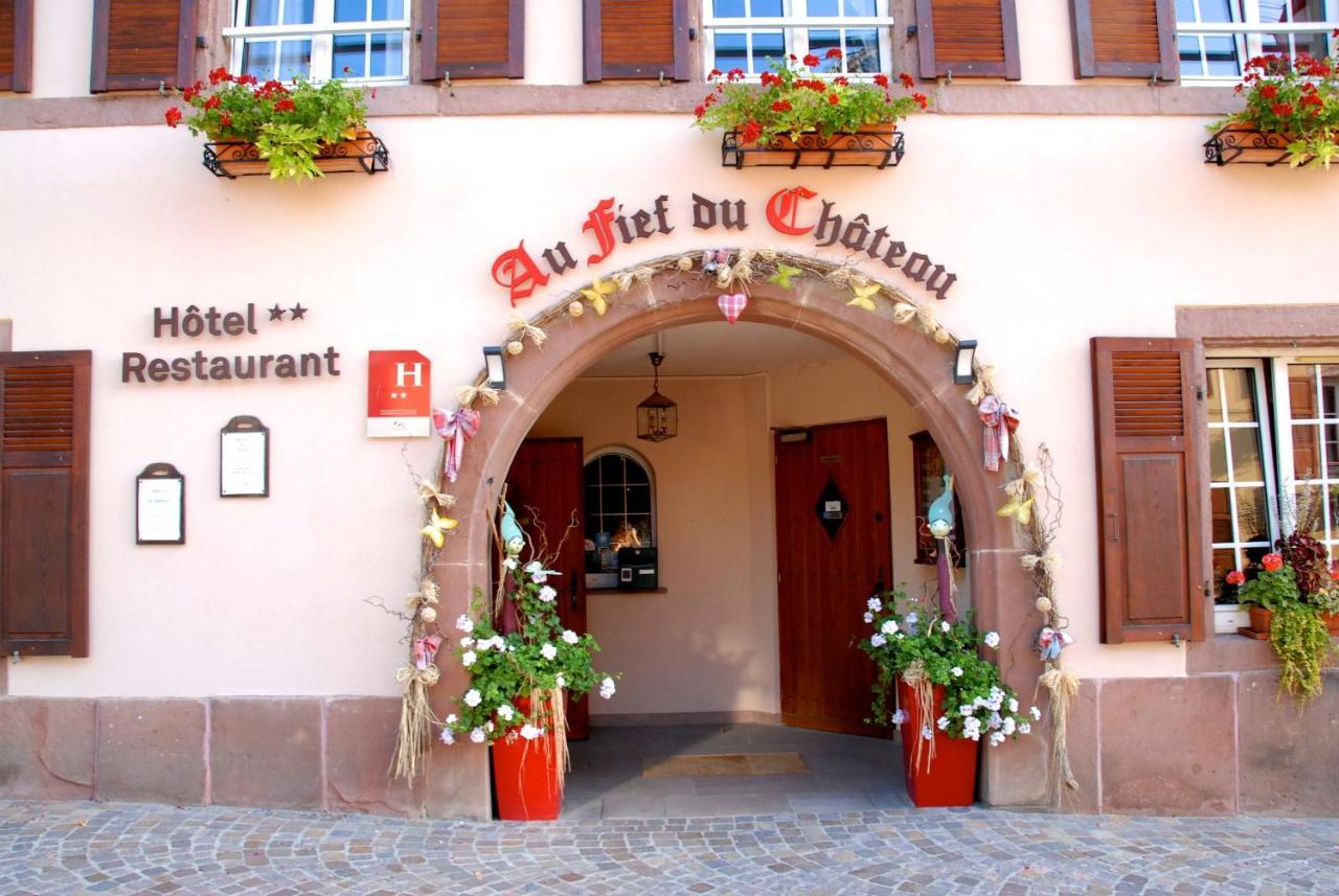 Au Fief Du Chateau Orschwiller Esterno foto
