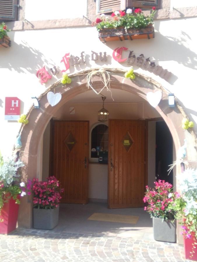 Au Fief Du Chateau Orschwiller Esterno foto
