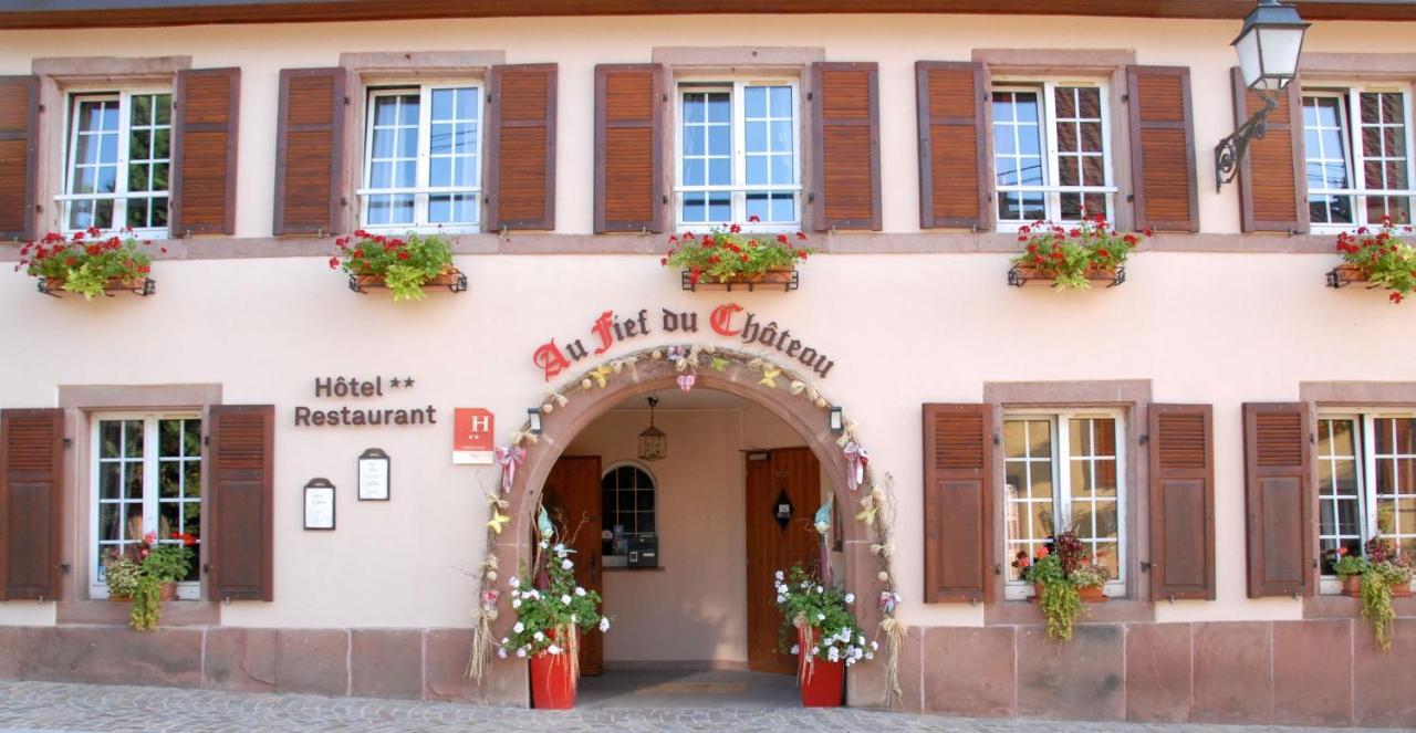 Au Fief Du Chateau Orschwiller Esterno foto