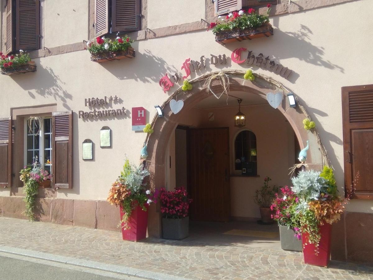 Au Fief Du Chateau Orschwiller Esterno foto