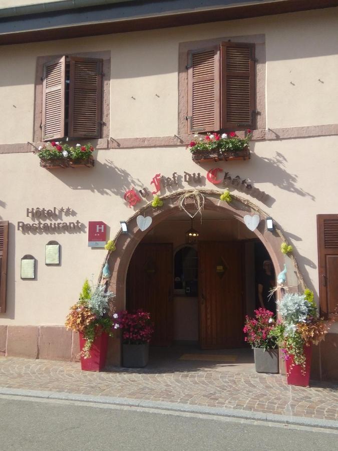 Au Fief Du Chateau Orschwiller Esterno foto